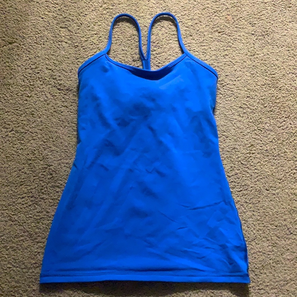 Blue Lululemon Tanktop